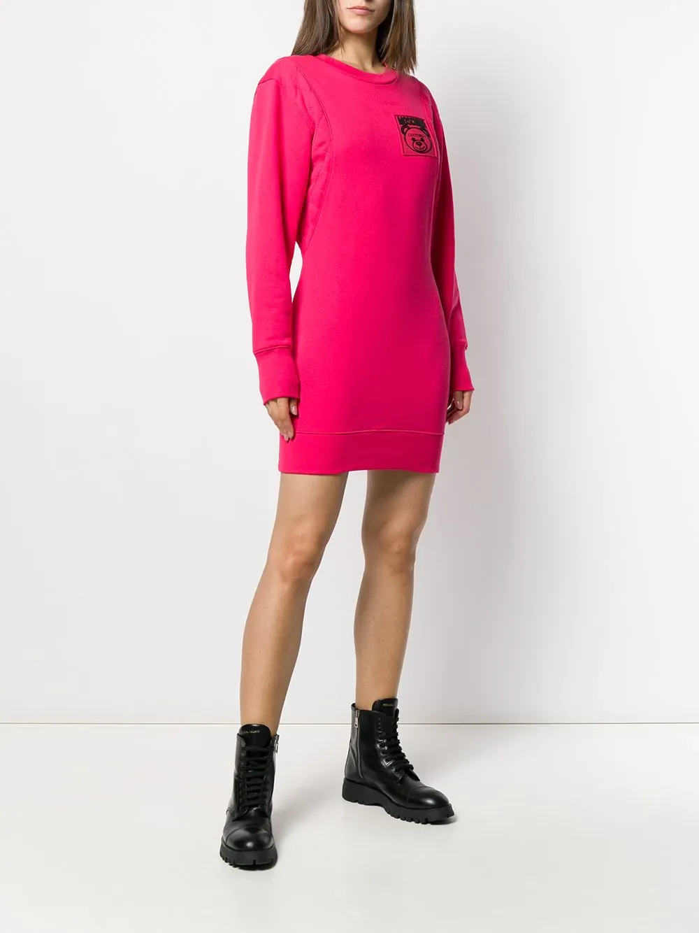 Logo Patch Dress