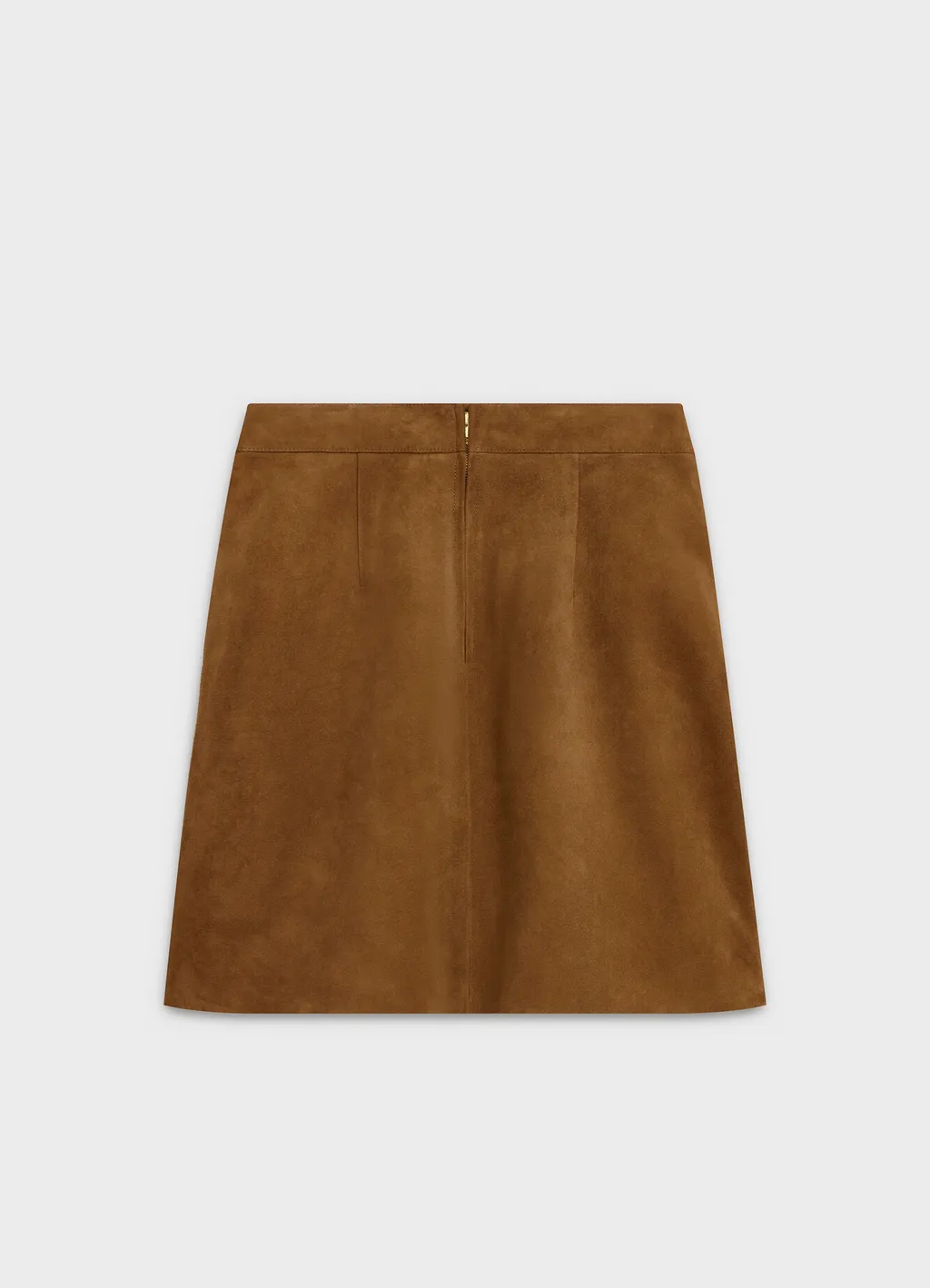 Mini Skirt Signature In Suede