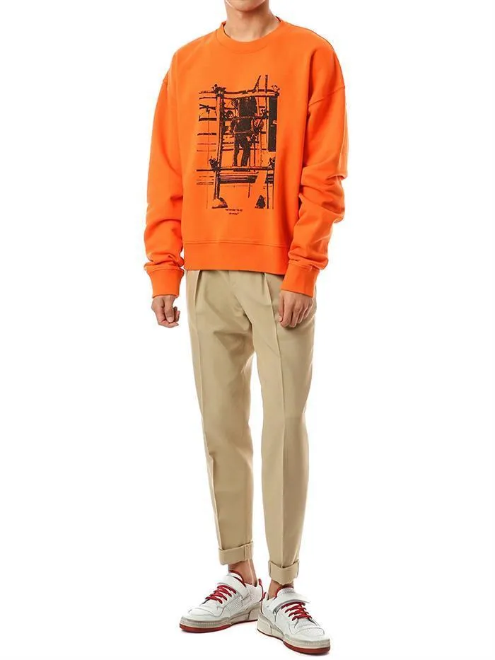 Logo Printed Sweater