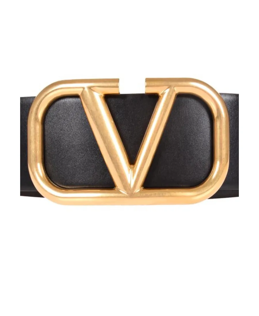 Valentino Vlogo Reversible Buckle Belt
