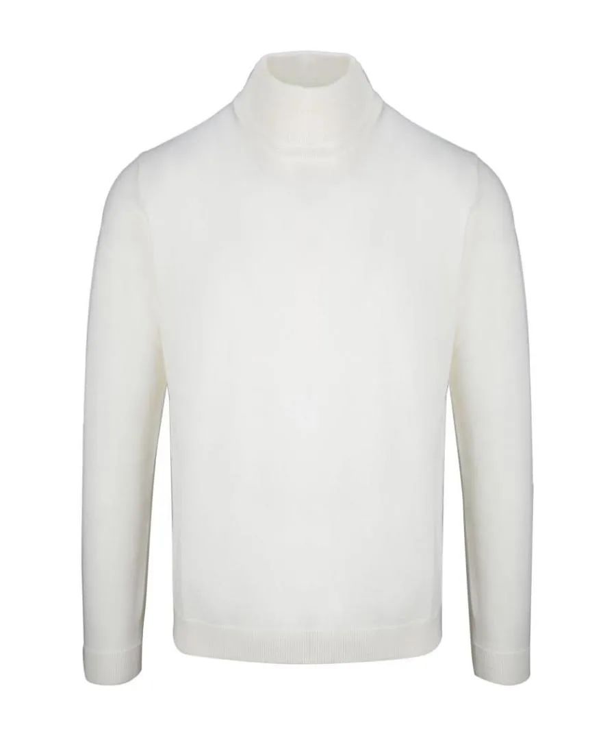 High-Neck Knitted Pullover