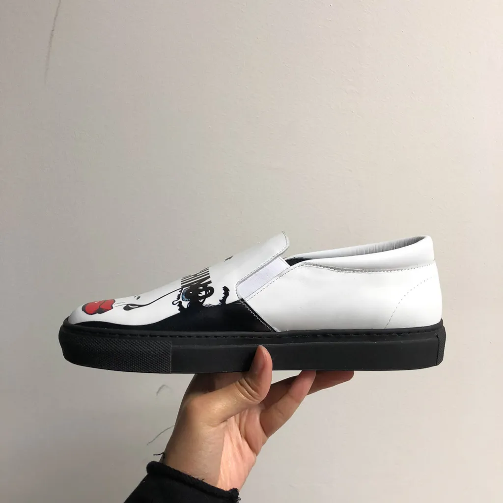 Portrait Print Set Shoes