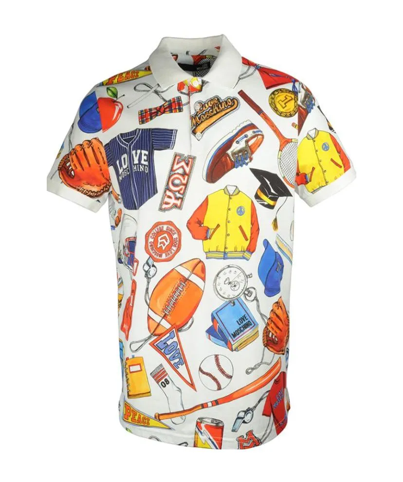 Printed Polo Shirt