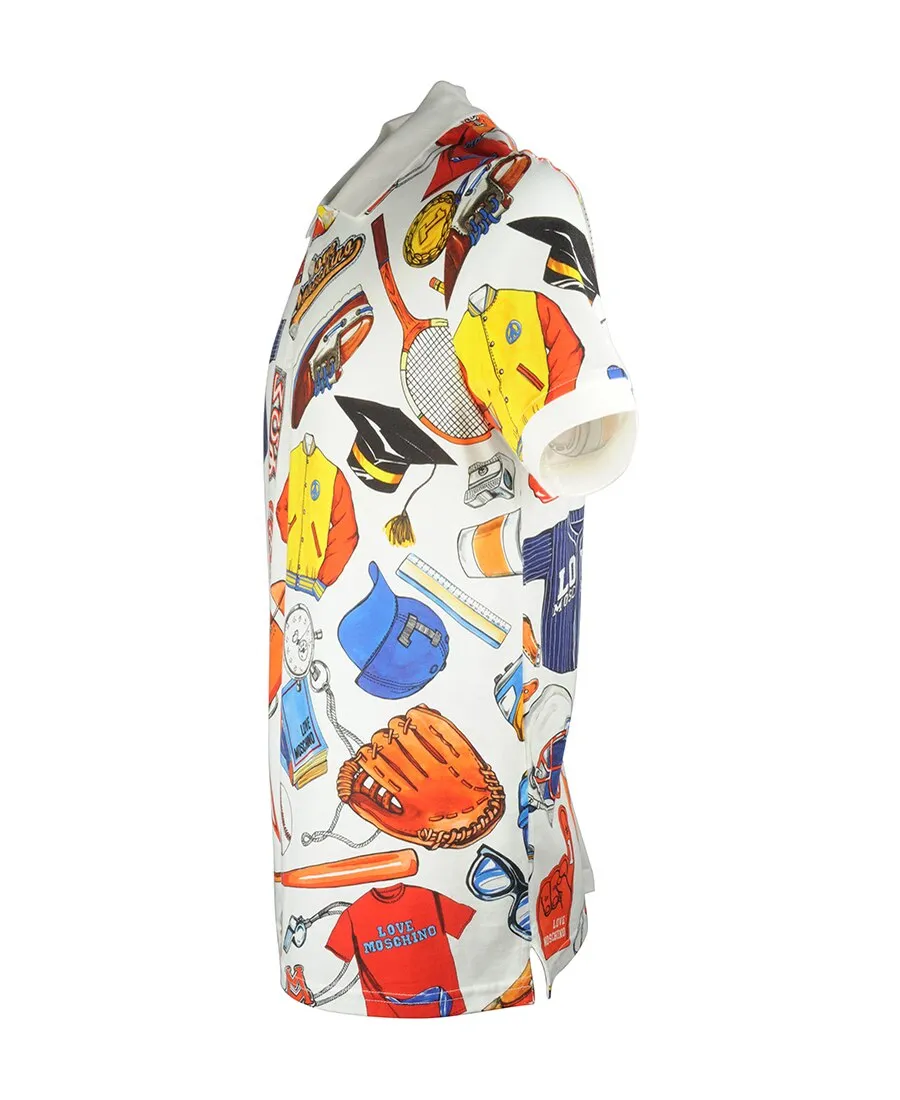 Printed Polo Shirt
