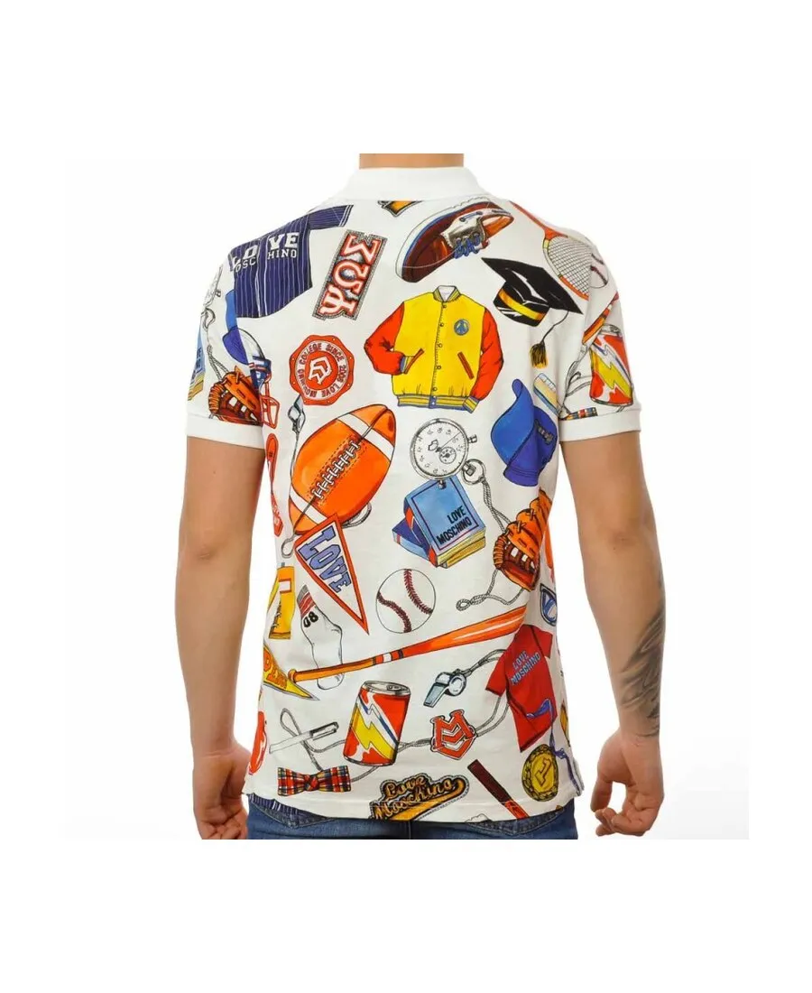 Printed Polo Shirt