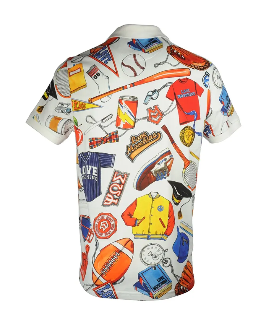 Printed Polo Shirt
