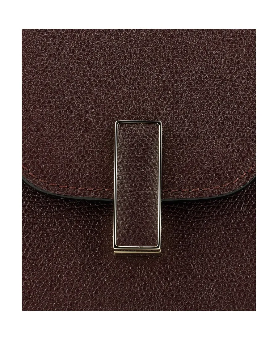 Valextra Iside Foldover Mini Top Handle Bag