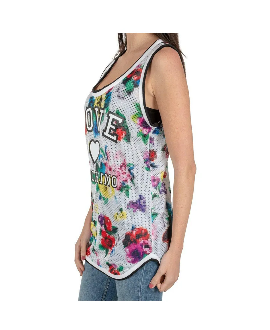 Logo Printed Long Vest