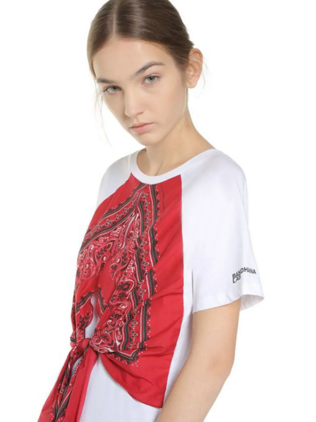 Strap Design T-Shirt
