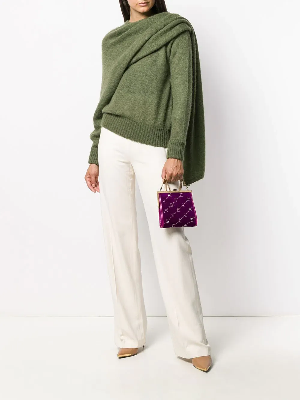 Mini Logo-Printed Crossbody Bag