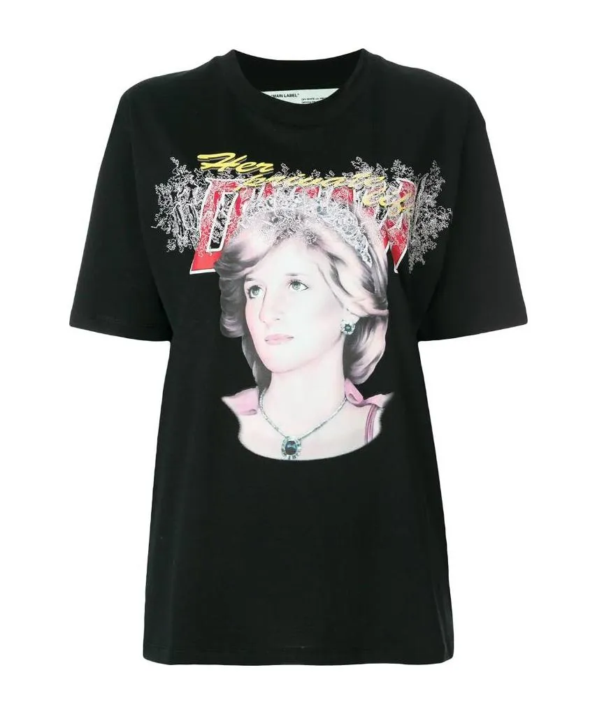 Printed T-Shirt With Round Neck