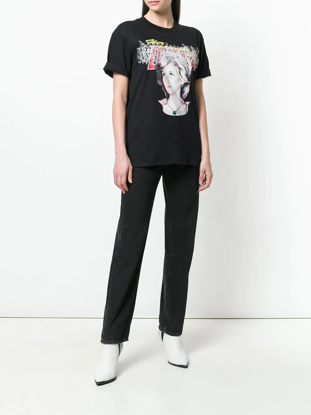Printed T-Shirt With Round Neck