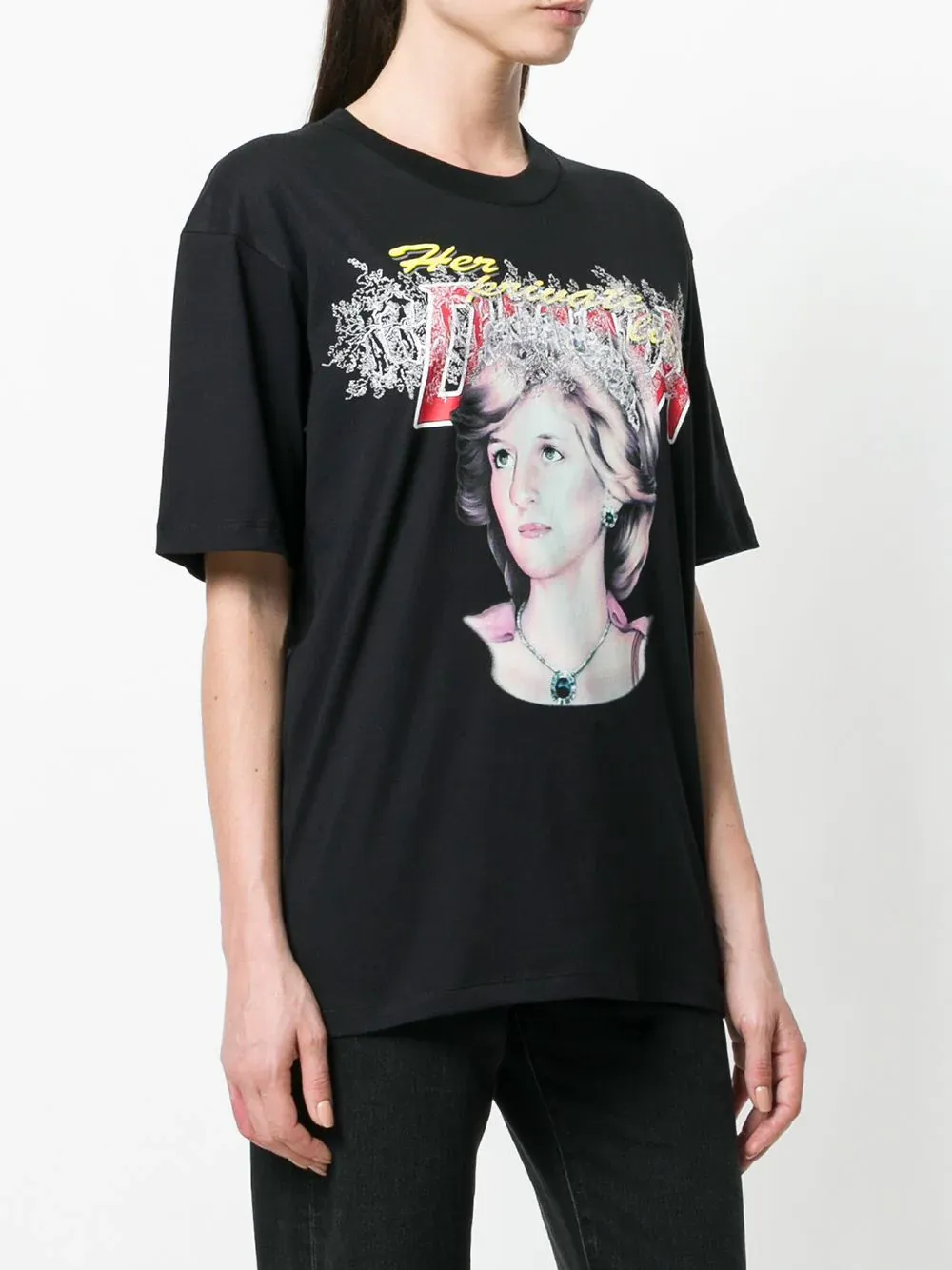 Printed T-Shirt With Round Neck
