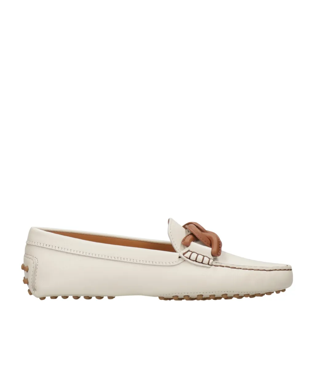 Tod's Logo Detailed Slip-On Loafers