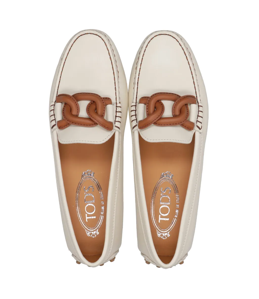 Tod's Logo Detailed Slip-On Loafers