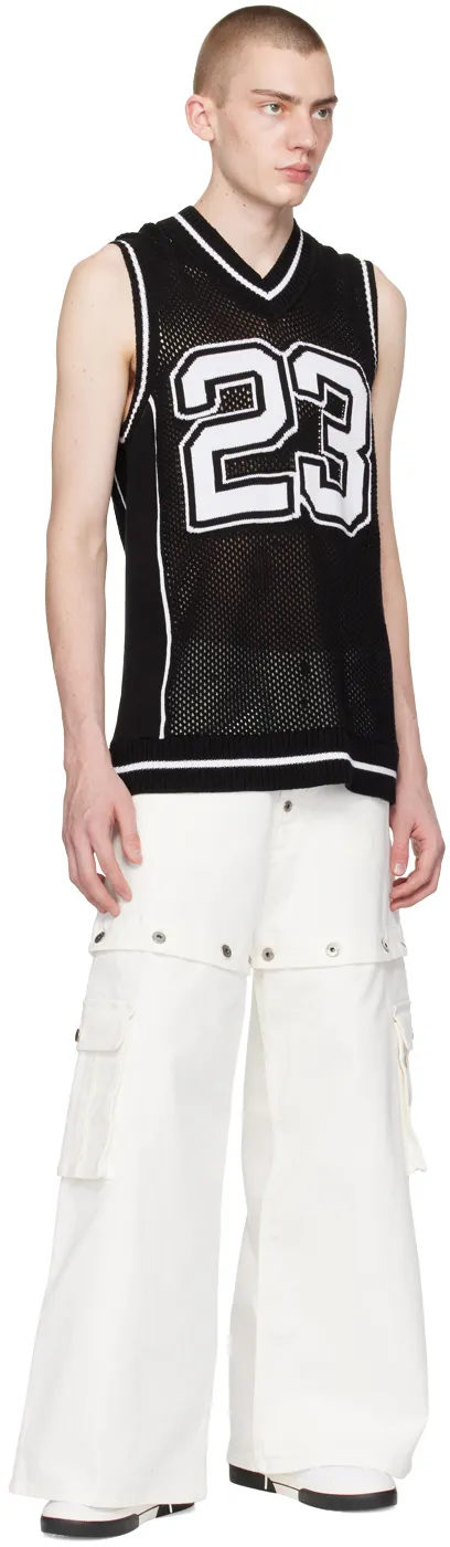 Off-White Vulcanized Lace-Up Sneakers