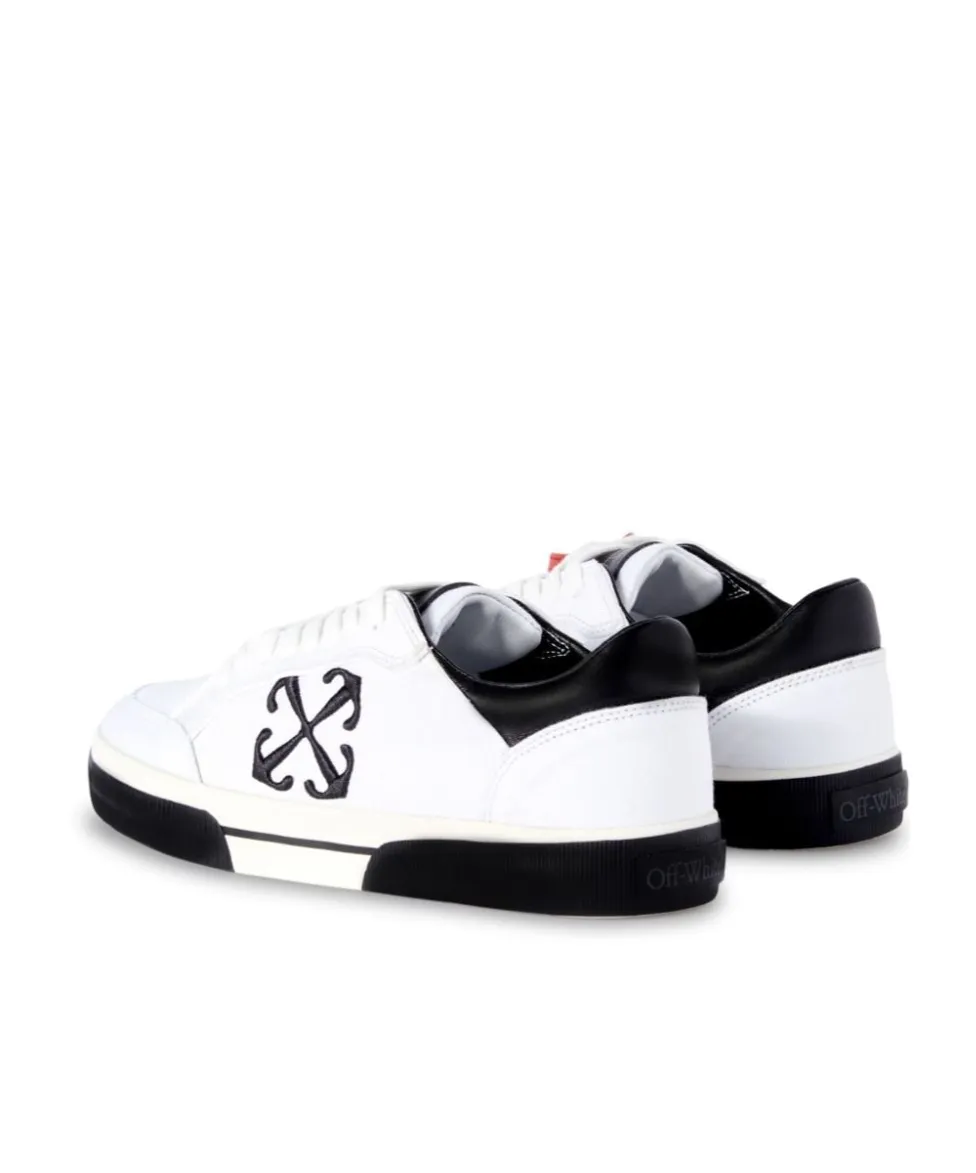 Off-White Vulcanized Lace-Up Sneakers