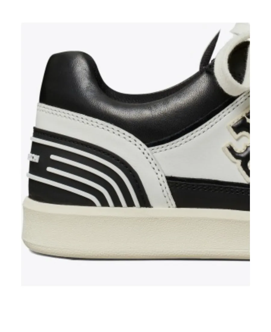 Tory Burch Clover Court Tow-Toned Sneakers