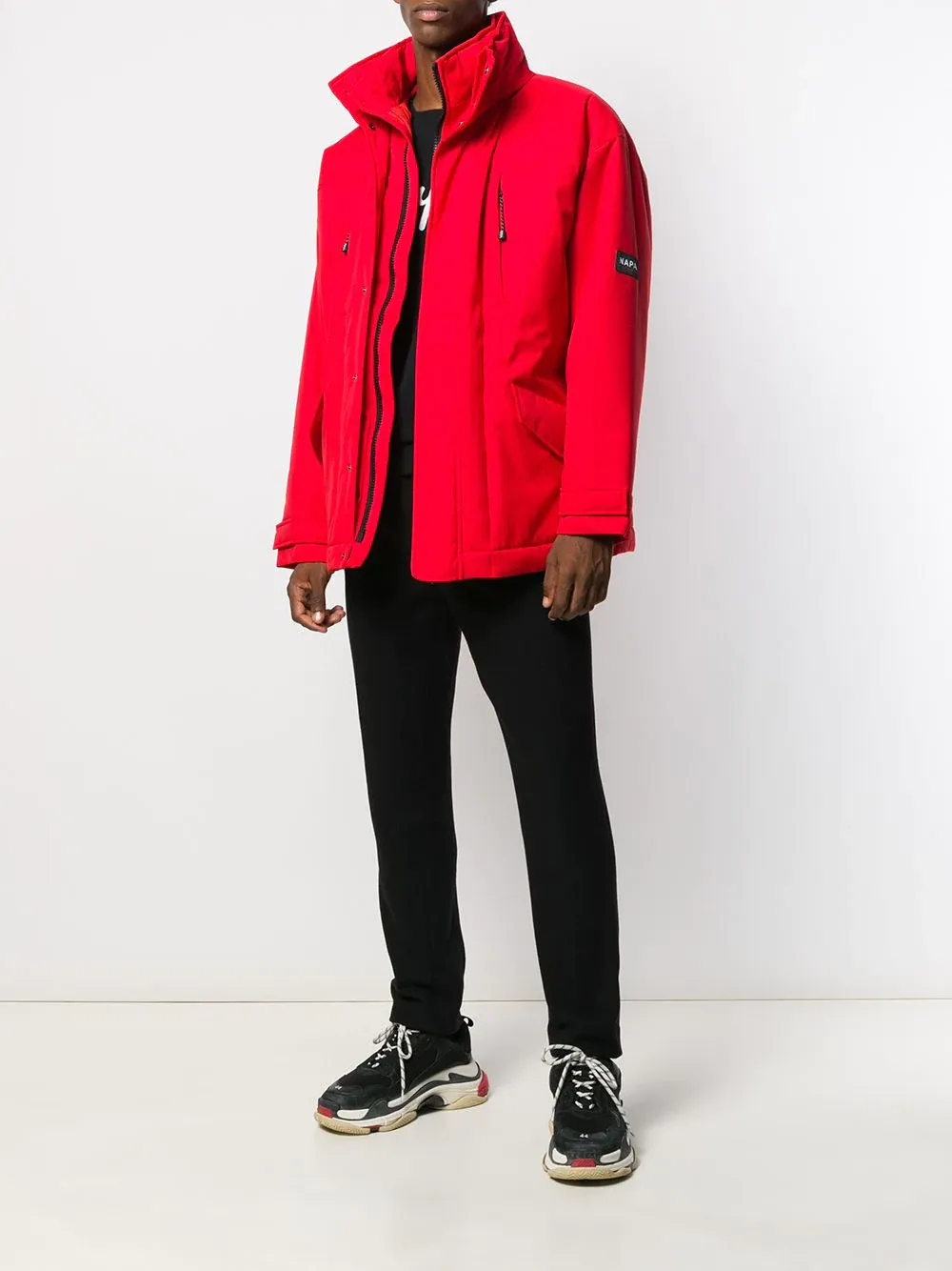 Napa By Martine Rose High-Neck Hooded Parka Jacket