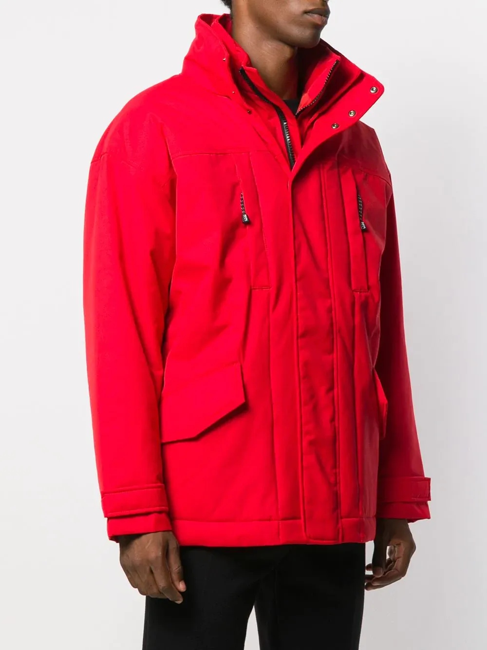 Napa By Martine Rose High-Neck Hooded Parka Jacket
