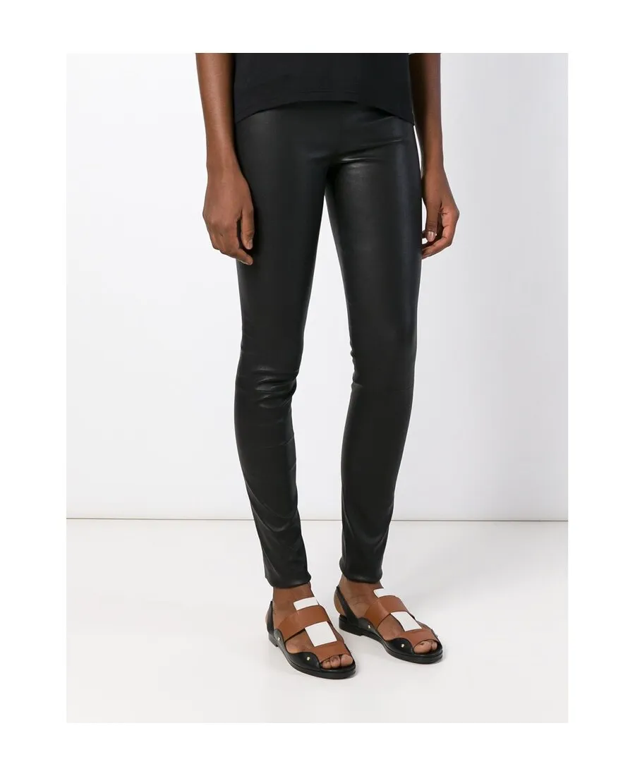 Tight-Fitting High-Waist Pants