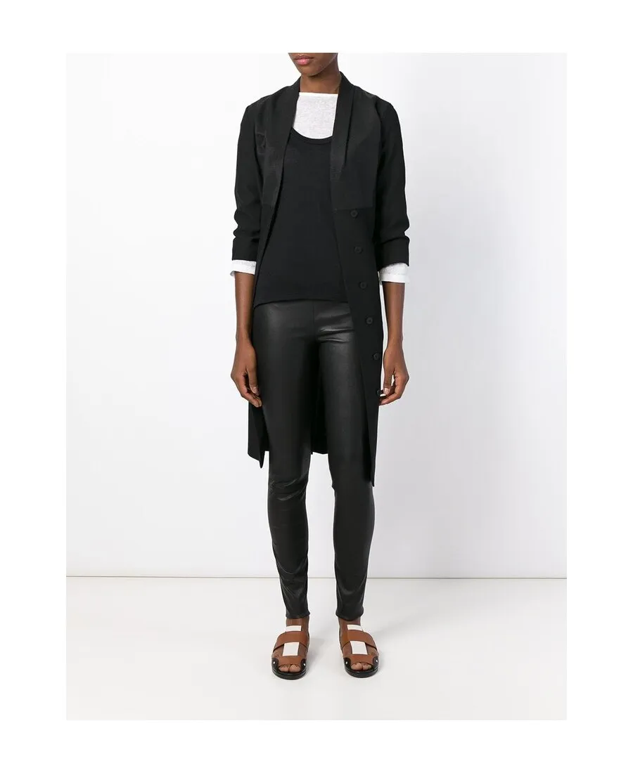 Tight-Fitting High-Waist Pants