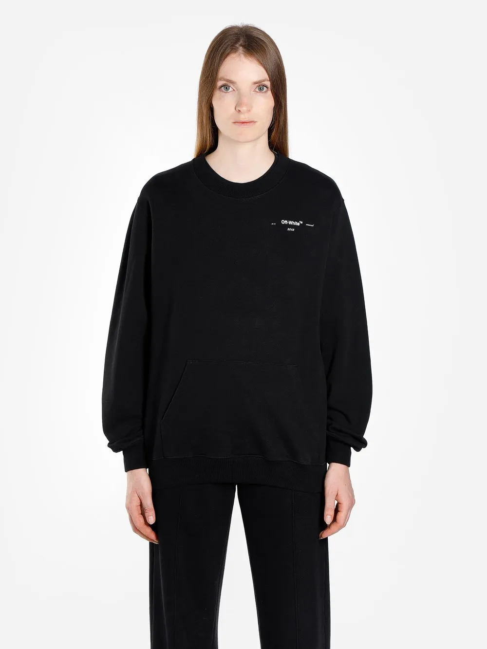 Arrows Print Logo Sweatshirt