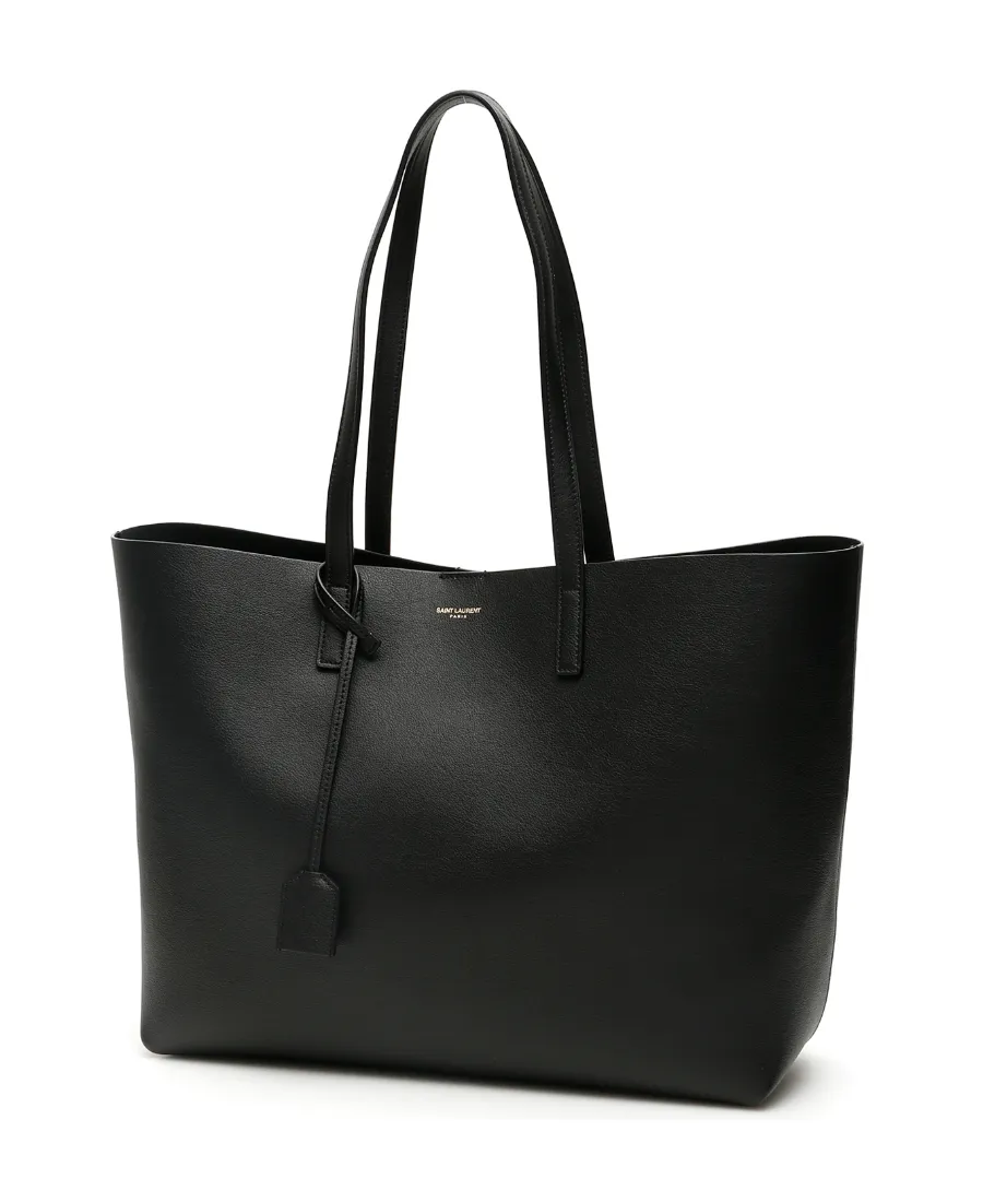 Saint Laurent E/W Logo Detailed Tote Bag