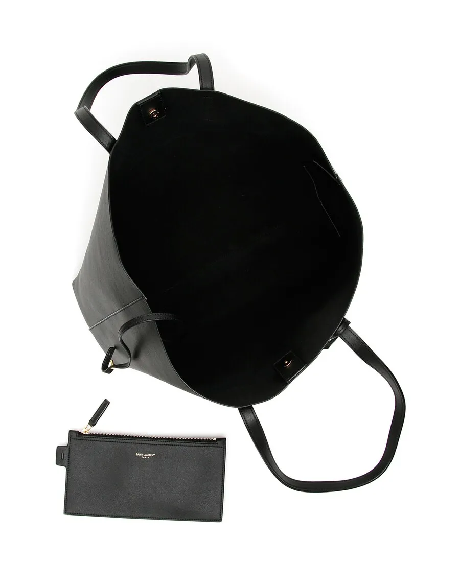 Saint Laurent E/W Logo Detailed Tote Bag