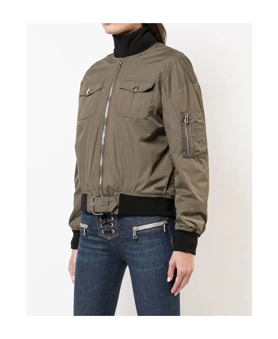 Army Green Pilot Casual Jacket