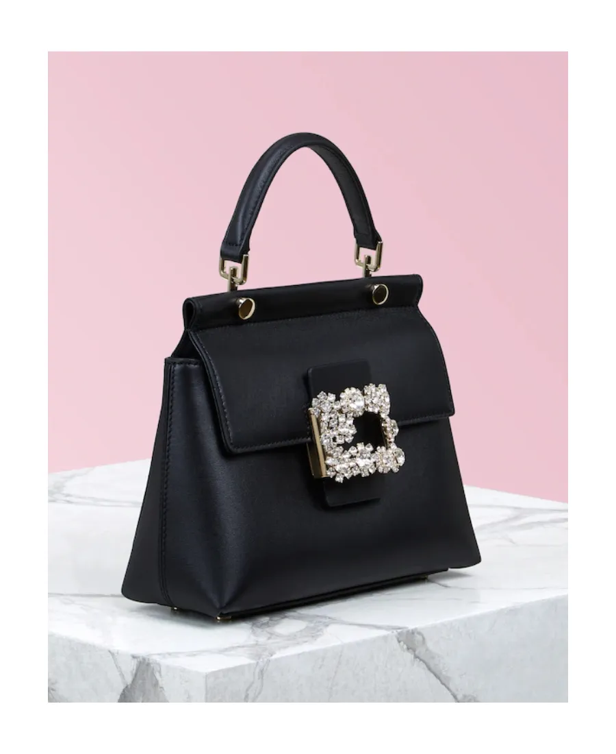 Mini Viv'flower Strass Handbag