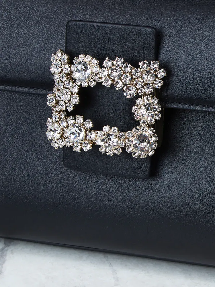 Mini Viv'flower Strass Handbag