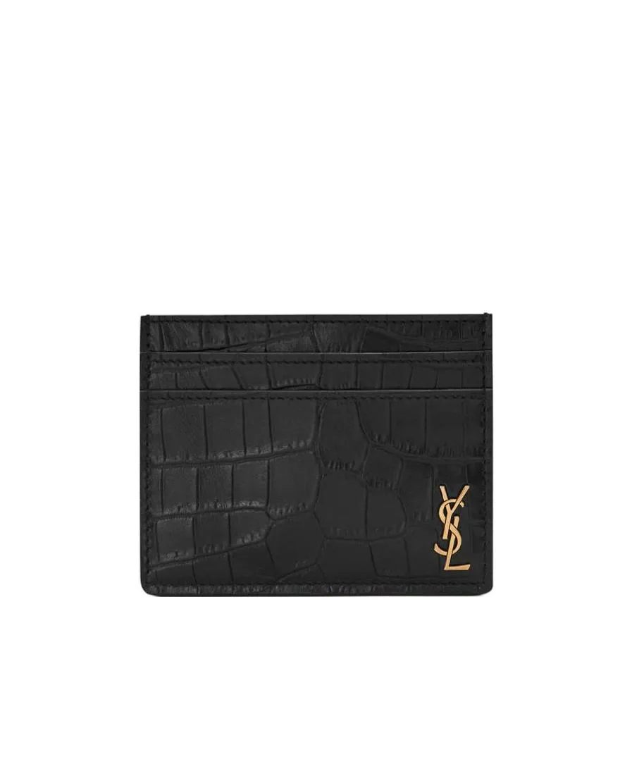 Saint Laurent Tiny Monogram Card Case