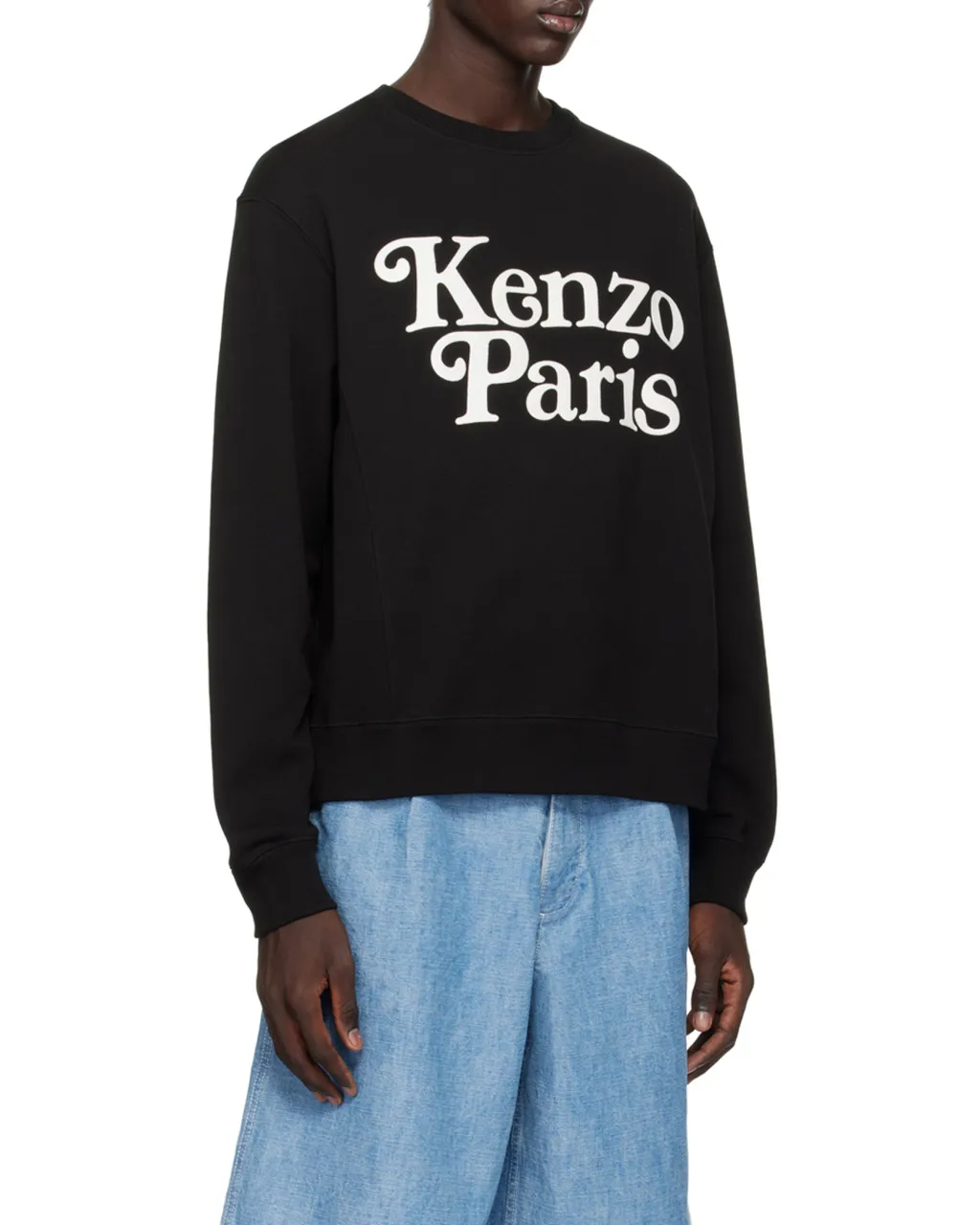 Kenzo Logo Printed Crewneck Sweatshirt