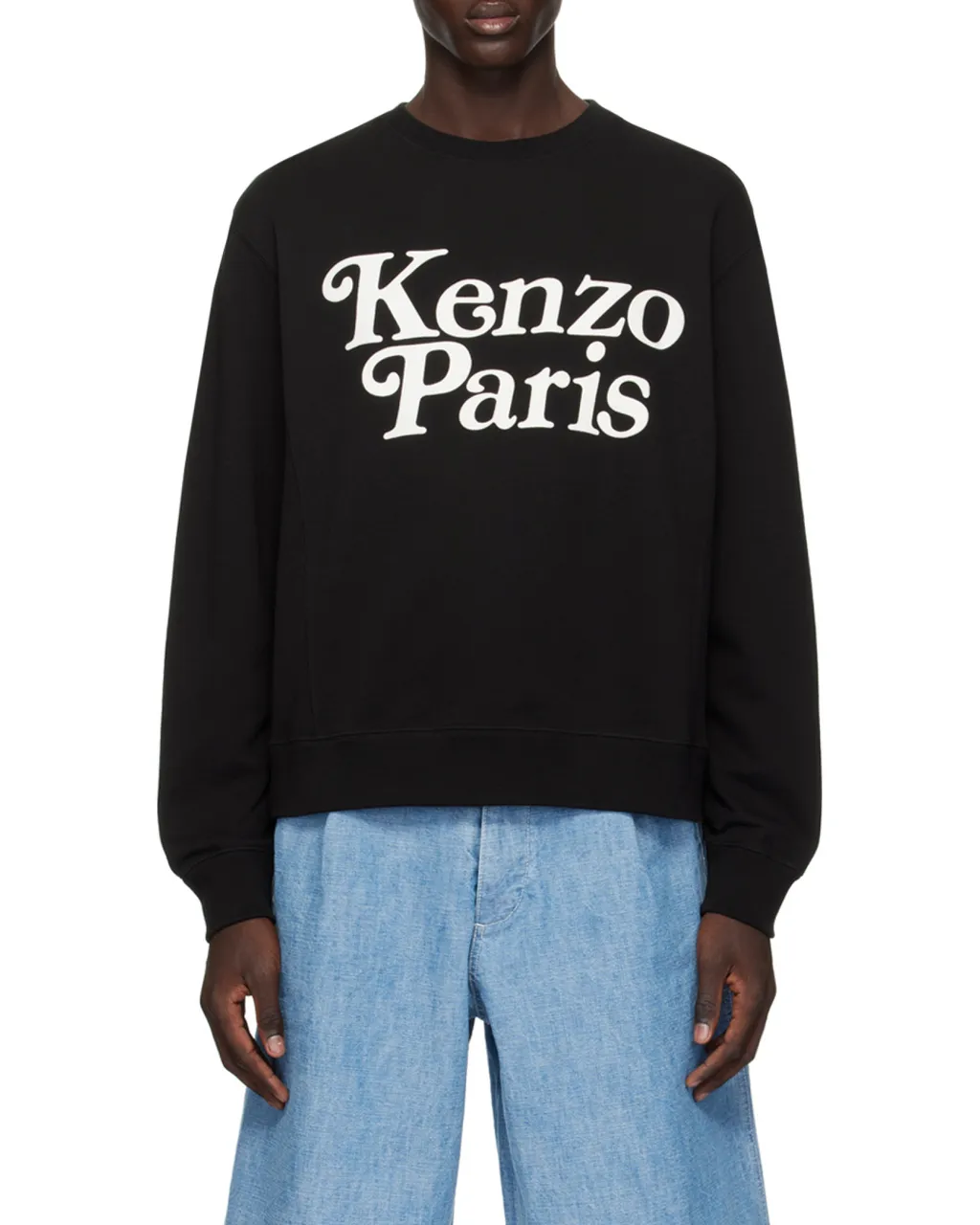 Kenzo Logo Printed Crewneck Sweatshirt