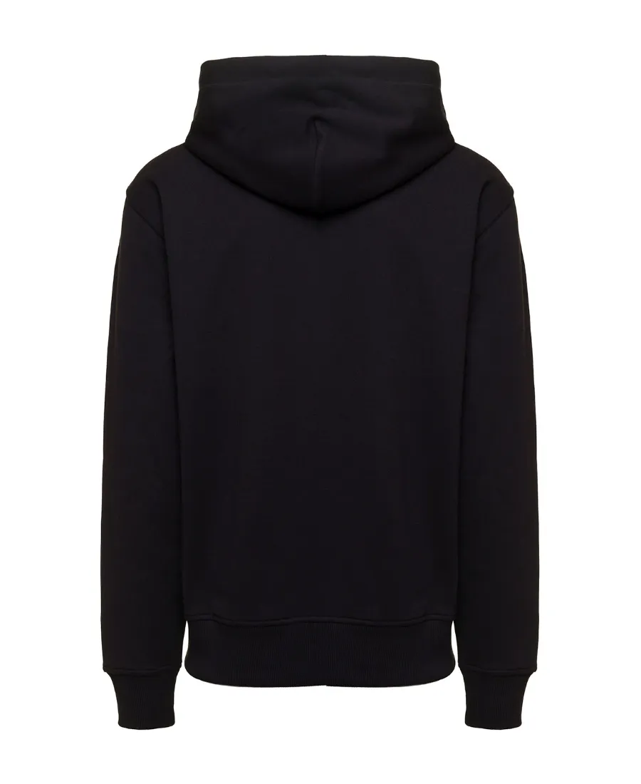 Versace Jeans Couture Logo Printed Drawstring Hoodie