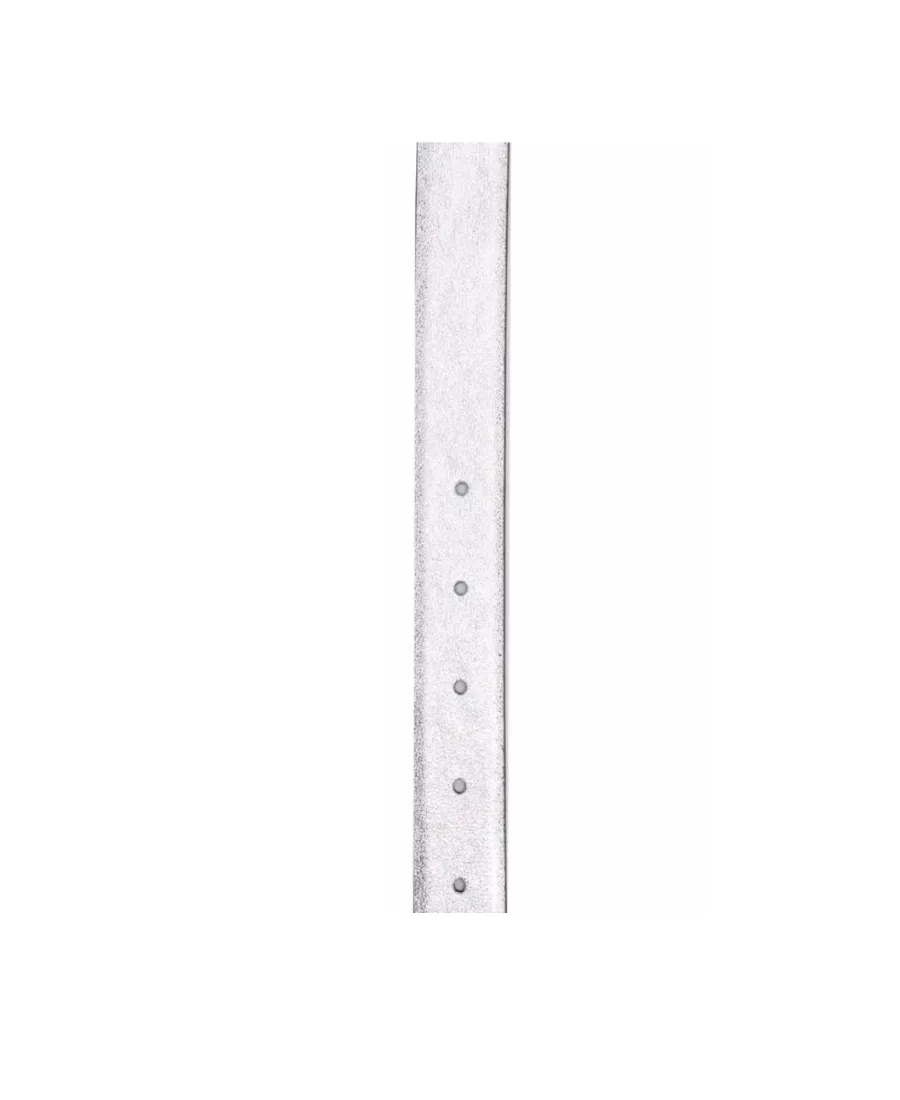 Leather Logo-Lettering Belt