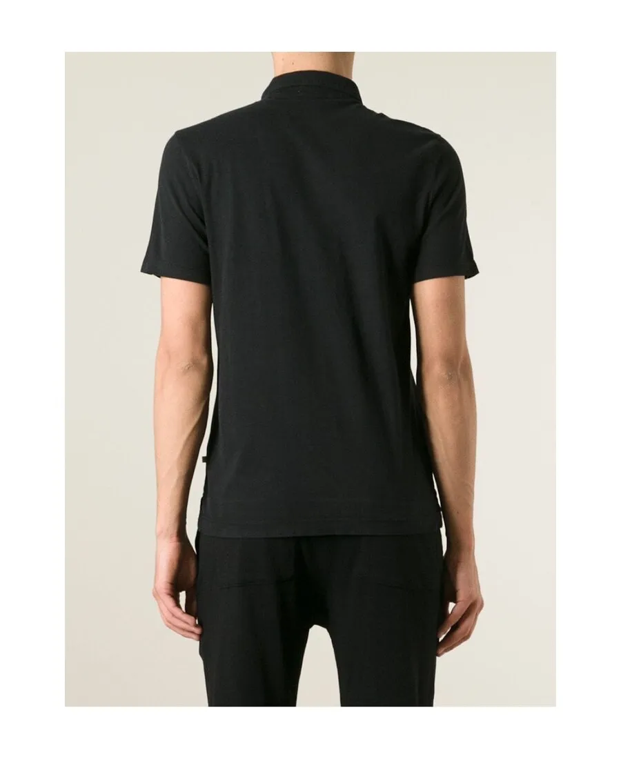 Sueded-Jersey Polo Shirt