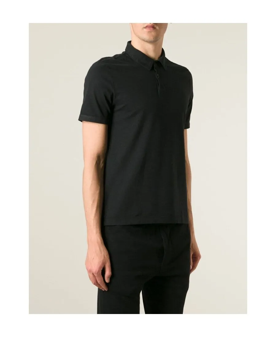 Sueded-Jersey Polo Shirt