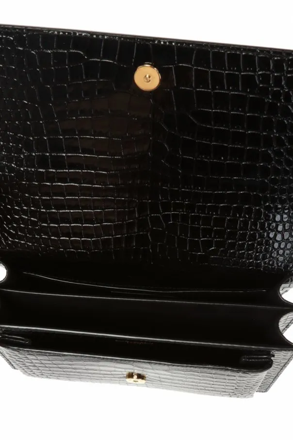 Saint Laurent Sunset Embossed Medium Shoulder Bag