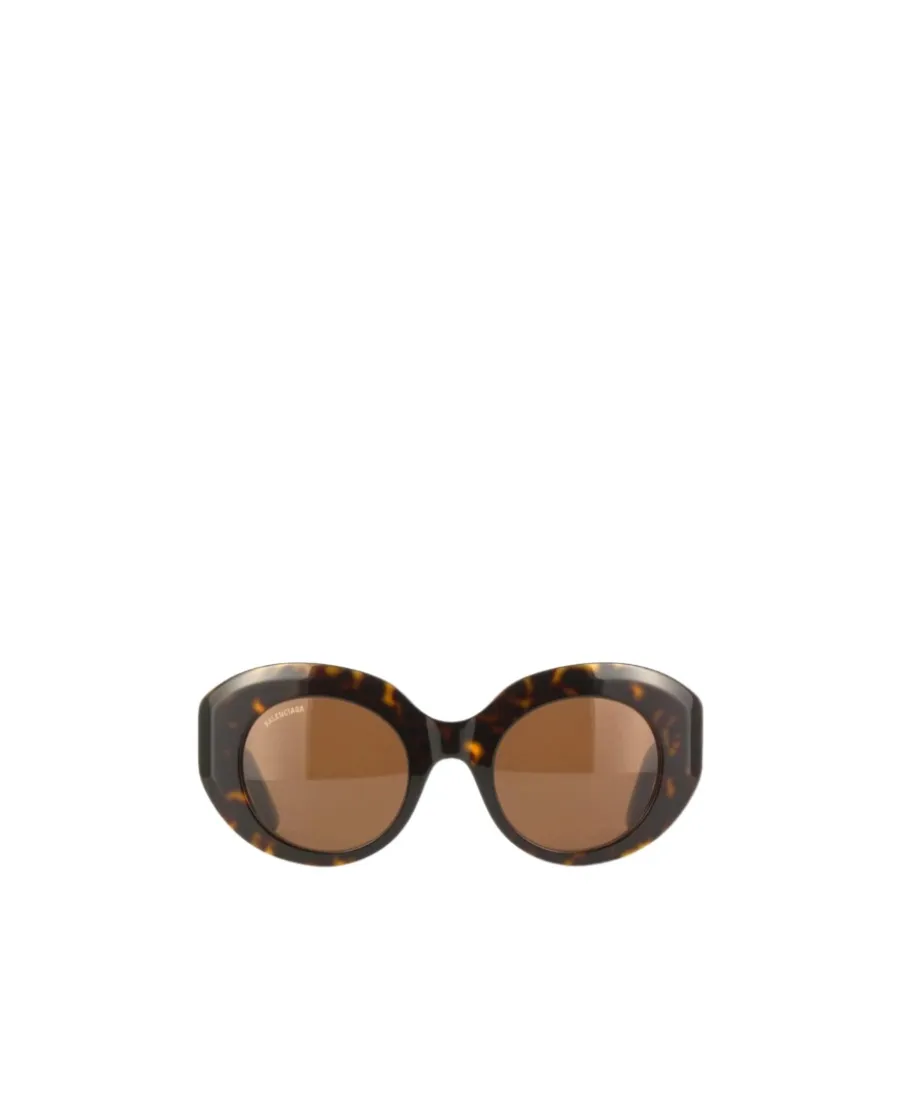 Eyewear Oval Frame Sunglasses