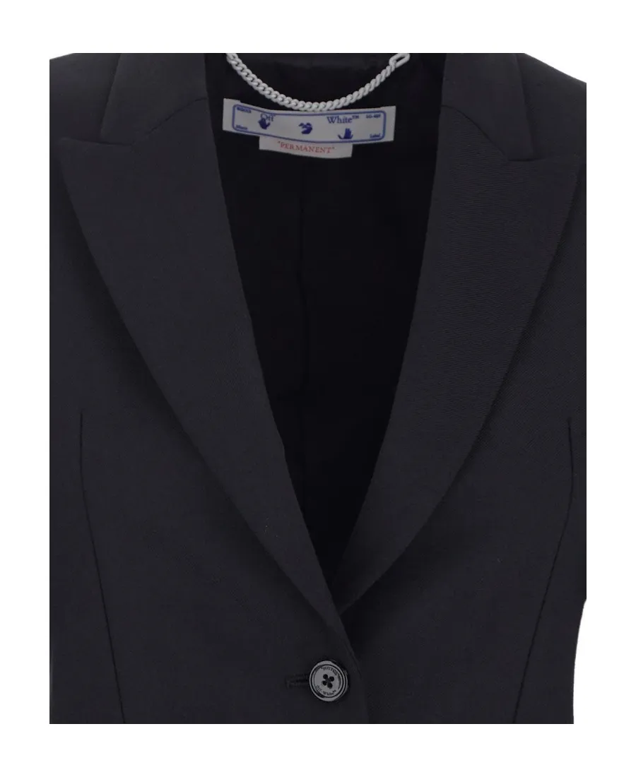 Tailored Single-Breasted Blazer
