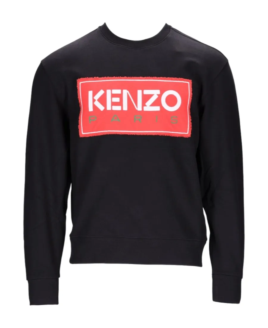 Kenzo Logo Printed Crewneck Sweatshirt