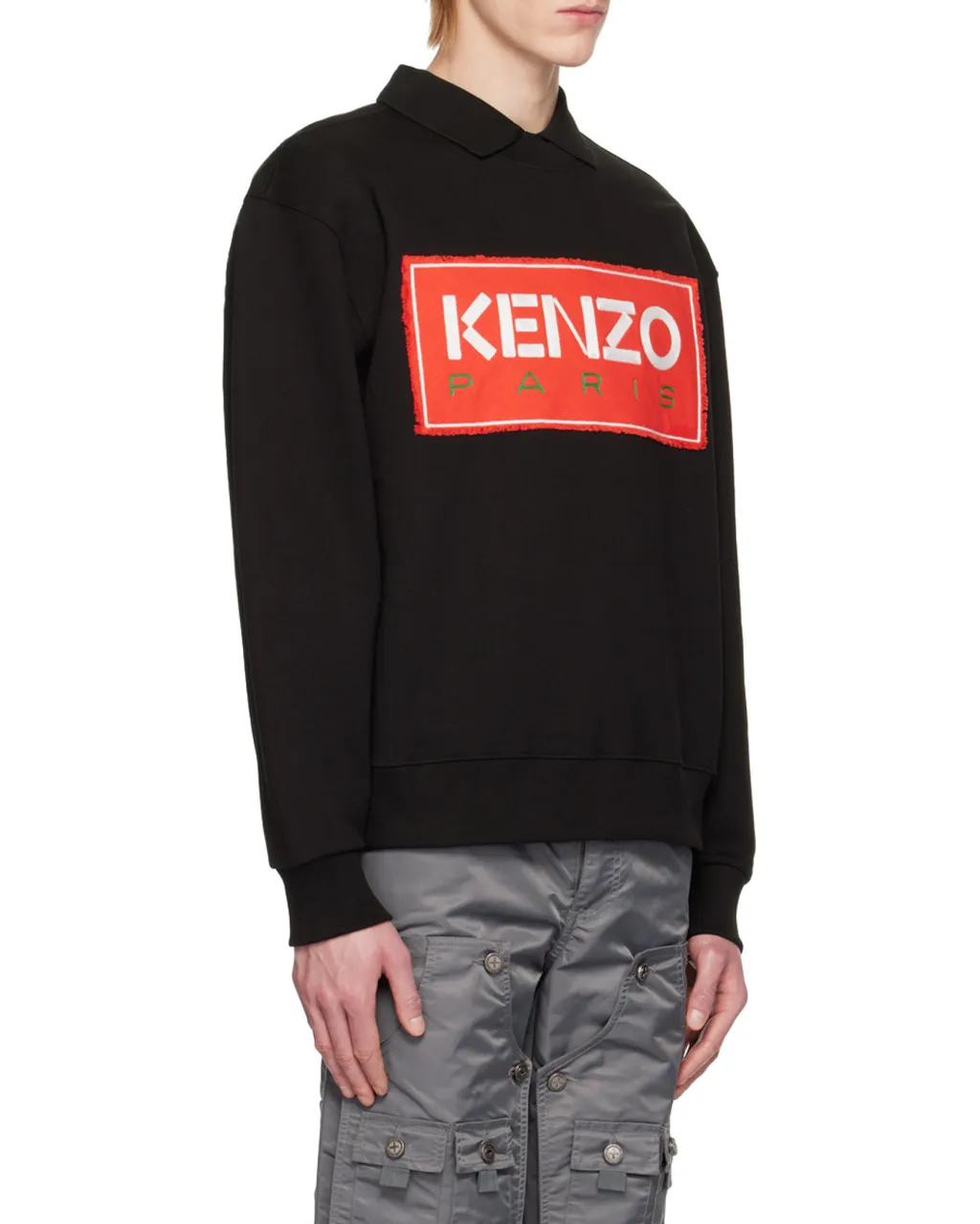 Kenzo Logo Printed Crewneck Sweatshirt