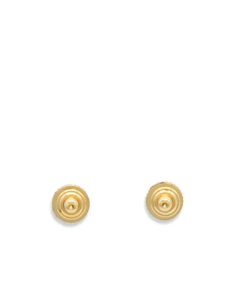 Valentino	Vlogo Plaque Embellished Earrings