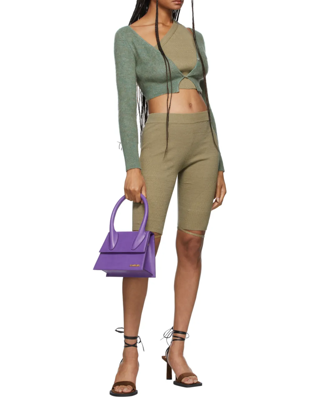 La Maille Ascu Cropped Top