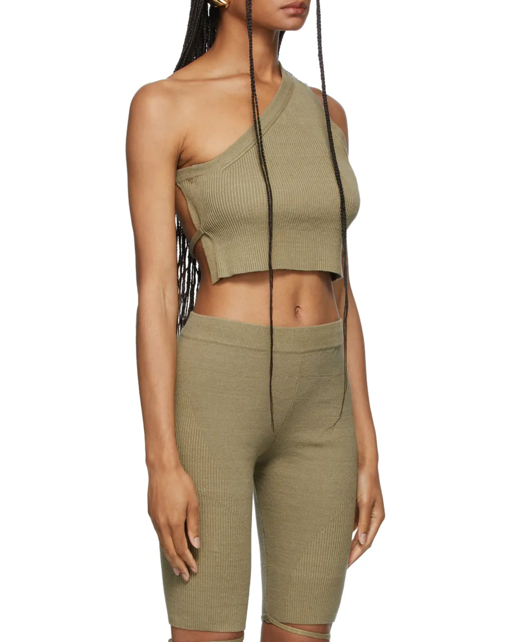 La Maille Ascu Cropped Top