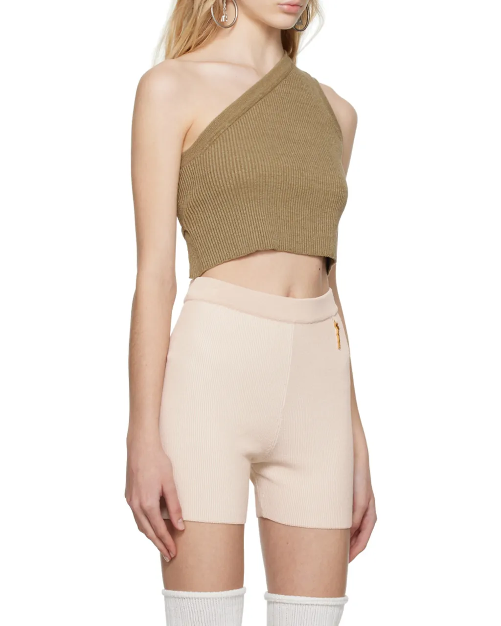 La Maille Ascu Cropped Top