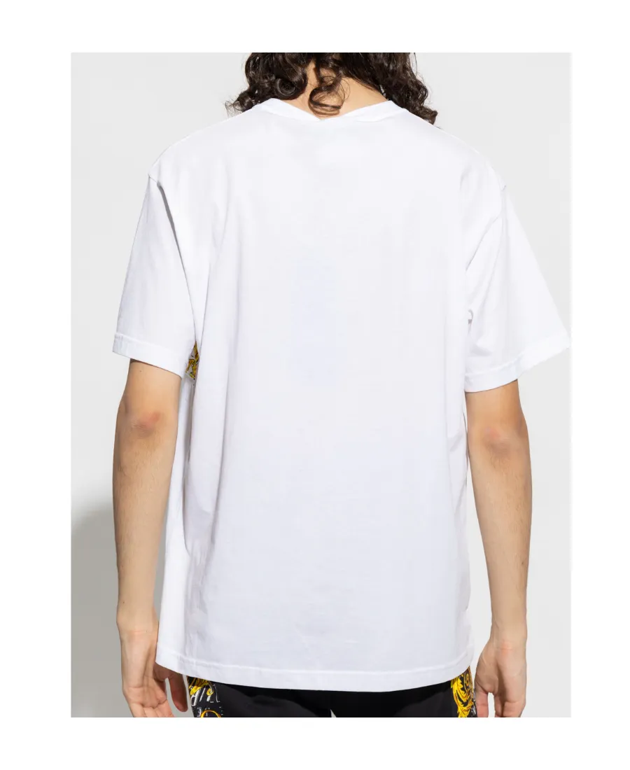 Versace Jeans Couture Logo Printed Crewneck T-Shirt
