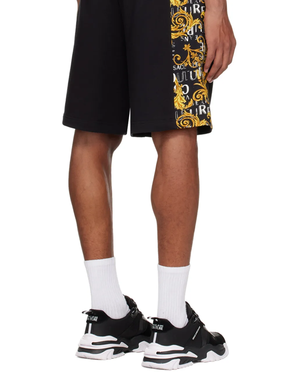 Versace Jeans Couture Drawstring Bermuda Shorts